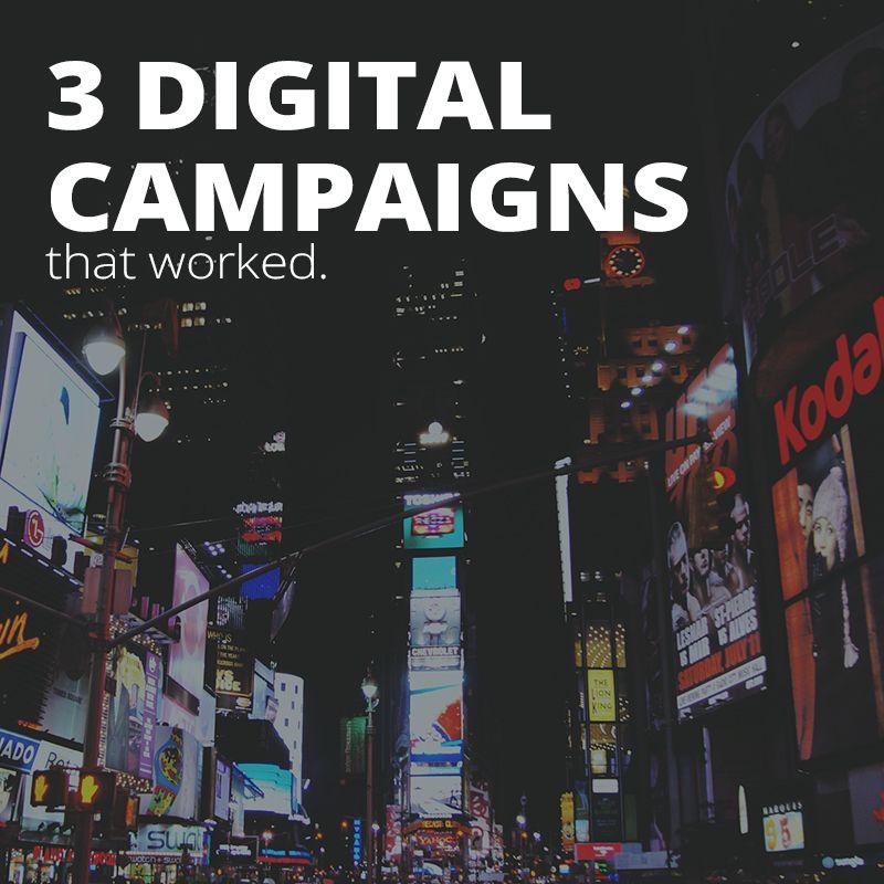 Example of 3 Digital Marketing Campaigns That Worked Blog Cover image