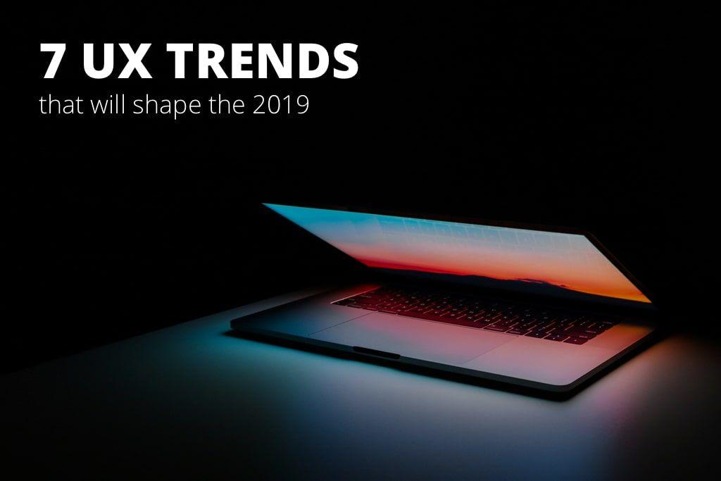UX trends for 2019 blog cover image small